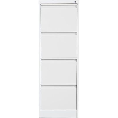 Phoenix Aktenschrank, Hängeregistraturschrank 4 Schubladen grau (45 x 62 x 133 cm) Phoenix Aktenschrank, Hängeregistraturschrank 4 Schubladen grau (45 x 62 x 133 cm)