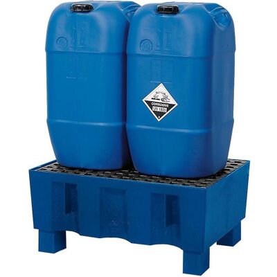 asecos, Zubehör Lagereinrichtung, Auffangwanne, mit 4 Füssen für 60-Liter-Behälter oder Kleingebinde asecos, Zubehör Lagereinrichtung, Auffangwanne, mit 4 Füssen für 60-Liter-Behälter oder Kleingebinde