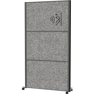 Maul, Trennwand, Stellwandsystem MAULconnecto 9661189 Uplight 3xAk d.gr Mobil (100 x 60 cm) Maul, Trennwand, Stellwandsystem MAULconnecto 9661189 Uplight 3xAk d.gr Mobil (100 x 60 cm)