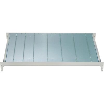 Schulte, Kellerregal, Fachboden für Schrägbodenregal silber 130,0 x 50,0 cm Schulte, Kellerregal, Fachboden für Schrägbodenregal silber 130,0 x 50,0 cm