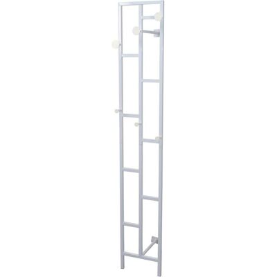 INOSIGN Weiße Wandgarderobe - Moderner Stahlrohr Garderobe INOSIGN Weiße Wandgarderobe - Moderner Stahlrohr Garderobe