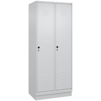 C+P, Werkstattschrank, Garderobenschrank Classic Plus, Abteilbreite 40 cm, mit Sockel (80 cm, 195 cm) C+P, Werkstattschrank, Garderobenschrank Classic Plus, Abteilbreite 40 cm, mit Sockel (80 cm, 195 cm)