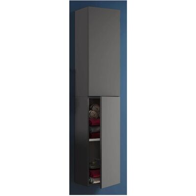 VCM Lendas Badmöbel Hochschrank - Anthrazit VCM Lendas Badmöbel Hochschrank - Anthrazit