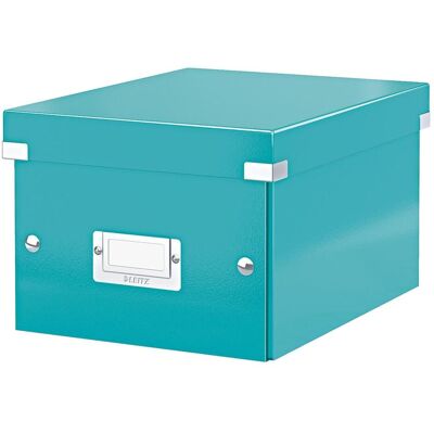 Leitz, Dokumentenablage, Ablagebox Click & Store WOW, DIN A5, eisblau (A5) Leitz, Dokumentenablage, Ablagebox Click & Store WOW, DIN A5, eisblau (A5)