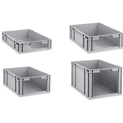 Allit L612 Aufbewahrungsbox Grau - EuroStore PP Allit L612 Aufbewahrungsbox Grau - EuroStore PP