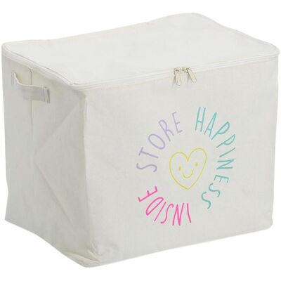 Zeller Present, Aufbewahrungsbox, Aufbewahrungsbox Happiness 39x29x30 cm (29 cm) Zeller Present, Aufbewahrungsbox, Aufbewahrungsbox Happiness 39x29x30 cm (29 cm)