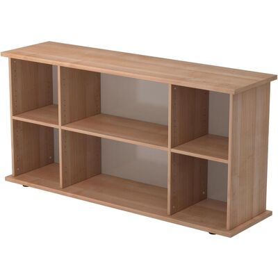 hjh OFFICE PRO KAPA SB Nussbaum - Offenes Sideboard hjh OFFICE PRO KAPA SB Nussbaum - Offenes Sideboard