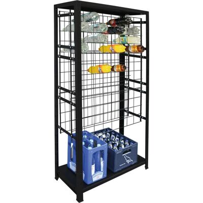 Schulte Regalwelt, Weinregal, Wein-Stecksystem Grundregal, 96 Flaschen inkl. Fachboden (96 Flaschen, 80 x 35 x 180 cm) Schulte Regalwelt, Weinregal, Wein-Stecksystem Grundregal, 96 Flaschen inkl. Fachboden (96 Flaschen, 80 x 35 x 180 cm)