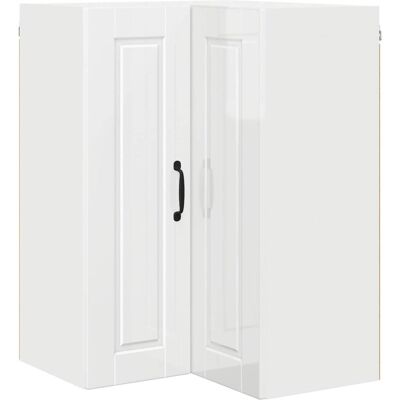 vidaXL Regal, Triana 1x wall corner cabinet (57 x 57 x 80 cm) vidaXL Regal, Triana 1x wall corner cabinet (57 x 57 x 80 cm)