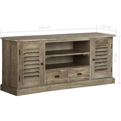 vidaXL TV Möbel, Xander (35 x 145 x 60 cm) vidaXL TV Möbel, Xander (35 x 145 x 60 cm)