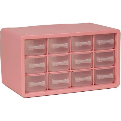 Raaco, Aufbewahrungsbox, PC12 rosa (14.90 x 24.80 x 14.20 cm) Raaco, Aufbewahrungsbox, PC12 rosa (14.90 x 24.80 x 14.20 cm)
