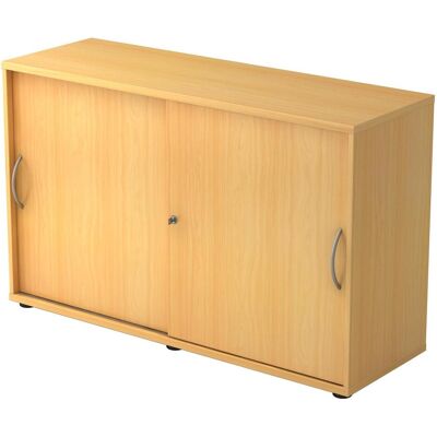 HAMMERBACHER Schiebetürenschrank 1752S - Buche - 120x40x74,8 cm HAMMERBACHER Schiebetürenschrank 1752S - Buche - 120x40x74,8 cm