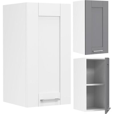 VCM Colura Wandhängeschrank - Modern, Modular, Weiß/Anthrazit VCM Colura Wandhängeschrank - Modern, Modular, Weiß/Anthrazit