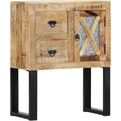 vidaXL Massiv Mango Holz Sideboard Lowboard HiFi Schrank Konsole Beistelltisch vidaXL Massiv Mango Holz Sideboard Lowboard HiFi Schrank Konsole Beistelltisch