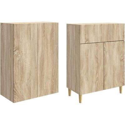 vidaXL Wohnwand, Möbelset (66 x 34.50 x 90 cm) vidaXL Wohnwand, Möbelset (66 x 34.50 x 90 cm)