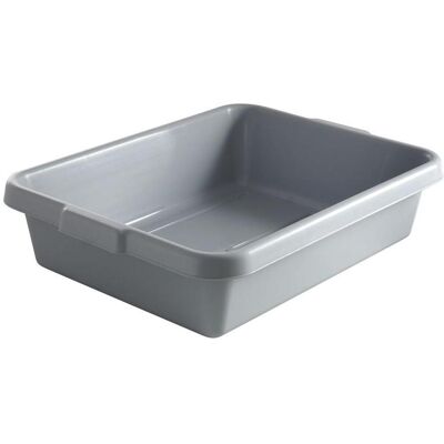 Hendi, Aufbewahrungsbox, Abräumbehälter grau mit Griffen (41 cm, 1x) Hendi, Aufbewahrungsbox, Abräumbehälter grau mit Griffen (41 cm, 1x)