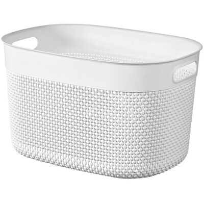 Curver - KOSZYK L 18L - Weiß - Storage Basket Curver - KOSZYK L 18L - Weiß - Storage Basket