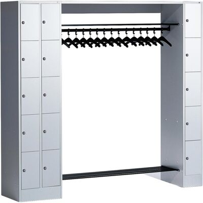 CP Garderobe mit Schließfächern Serie 8070 lichtgrau - Aufbewahrung</product_title>},{ CP Garderobe mit Schließfächern Serie 8070 lichtgrau - Aufbewahrung</product_title>},{