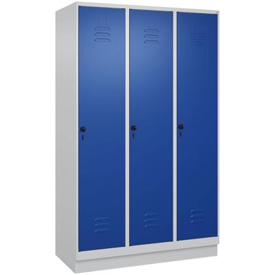C+P, Werkstattschrank, Garderobenschrank Classic Plus, Abteilbreite 40 cm, mit Sockel (120 cm, 195 cm) C+P, Werkstattschrank, Garderobenschrank Classic Plus, Abteilbreite 40 cm, mit Sockel (120 cm, 195 cm)