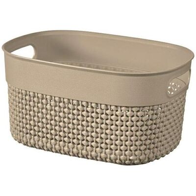 Curver - Filo 3.5L - Beige - Aufbewahrungskorb Curver - Filo 3.5L - Beige - Aufbewahrungskorb