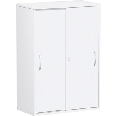 geramöbel Schiebetürenschrank - 2 Fachböden - 80cm breit geramöbel Schiebetürenschrank - 2 Fachböden - 80cm breit