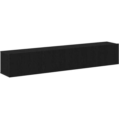 vidaXL TV-Schrank Set - Schwarz - TV-Möbel vidaXL TV-Schrank Set - Schwarz - TV-Möbel