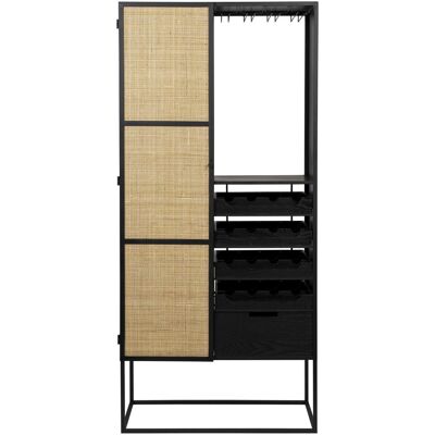 White Label Living, Weinregal, Cabinet (16 Flaschen, 38 x 80 x 175 cm) White Label Living, Weinregal, Cabinet (16 Flaschen, 38 x 80 x 175 cm)