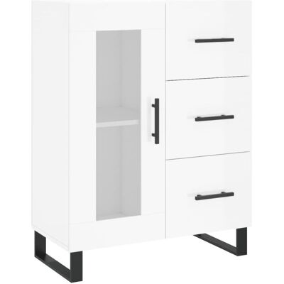 vidaXL Hochglanz Weiß Sideboard - Stauraum - Wohnaccessoire vidaXL Hochglanz Weiß Sideboard - Stauraum - Wohnaccessoire