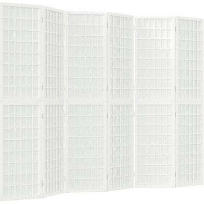 vidaXL Weiß 240x170cm Faltbarer japanischer Shoji Raumteiler vidaXL Weiß 240x170cm Faltbarer japanischer Shoji Raumteiler