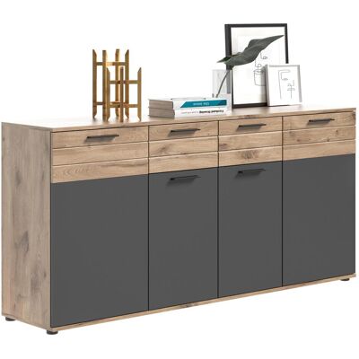 Xonox Home, Kommode + Sideboard, Mason (180 x 40 x 87 cm) Xonox Home, Kommode + Sideboard, Mason (180 x 40 x 87 cm)