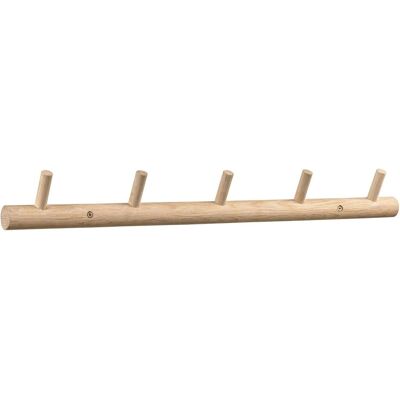 F&R, Garderobe + Kleiderstange, Garderobe Ebern 70x11x7 cm White washed Massive Ei F&R, Garderobe + Kleiderstange, Garderobe Ebern 70x11x7 cm White washed Massive Ei