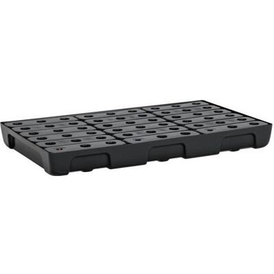 Cemo, Zubehör Lagereinrichtung, Auffangwanne 33l L976xB595xH95mm PE m.PE-Rost u.Leckanzeiger Cemo, Zubehör Lagereinrichtung, Auffangwanne 33l L976xB595xH95mm PE m.PE-Rost u.Leckanzeiger