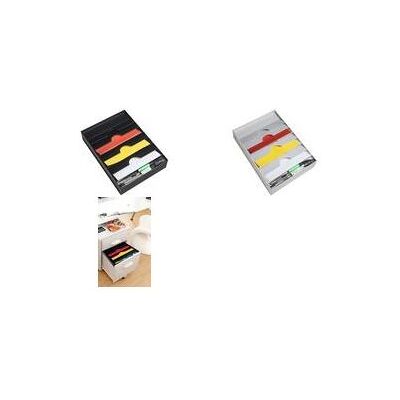 Paperflow, Rollcontainer, Schubladeneinsatz 6 Fächer schwarz aus Polystyrol Achsabstand 330 mm - 1 Stück Paperflow, Rollcontainer, Schubladeneinsatz 6 Fächer schwarz aus Polystyrol Achsabstand 330 mm - 1 Stück