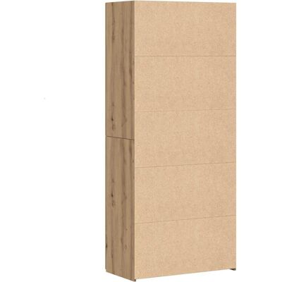 vidaXL Kommode + Sideboard, Hochboard Artisan Eiche 40x42.5x185 cm Holzwerkstoff (42 x 42 x 185 cm) vidaXL Kommode + Sideboard, Hochboard Artisan Eiche 40x42.5x185 cm Holzwerkstoff (42 x 42 x 185 cm)
