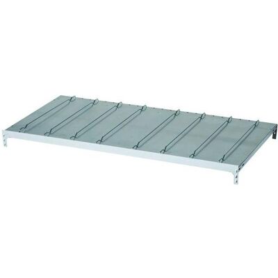 Schulte Silber Schrägspriefenregal 130x60cm - Regalsystem Schulte Silber Schrägspriefenregal 130x60cm - Regalsystem