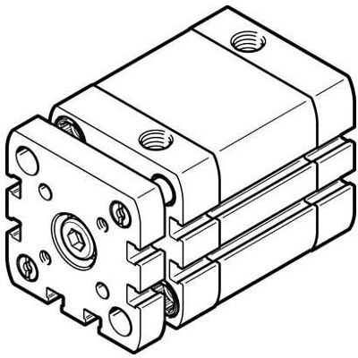 Festo, Fördertechnik, ADNGF-40-80-PPS-A 574039 KOMPAKTZYLINDER Festo, Fördertechnik, ADNGF-40-80-PPS-A 574039 KOMPAKTZYLINDER