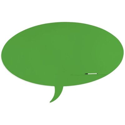 Rocada, Präsentationstafel, Symbol-Tafel Skinshape Sprechblase lackiert 75x115cm RAL 6018 gelbgrün (75 x 115 cm) Rocada, Präsentationstafel, Symbol-Tafel Skinshape Sprechblase lackiert 75x115cm RAL 6018 gelbgrün (75 x 115 cm)