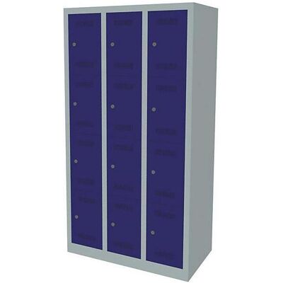 Bisley, Aktenschrank, MonoBloc™ Schliessfachschrank, 4 Fächer je Abteil Bisley, Aktenschrank, MonoBloc™ Schliessfachschrank, 4 Fächer je Abteil