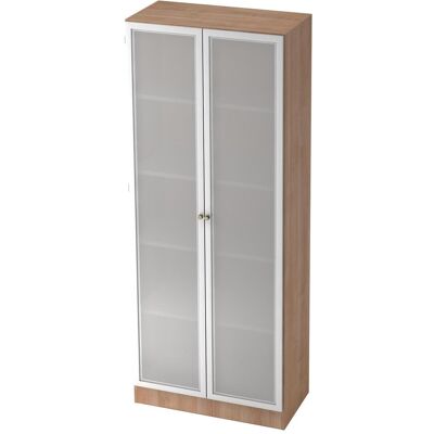 hjh OFFICE PRO SIGNA K 6100G SG - Nussbaum/Silber 5 OH Schrank hjh OFFICE PRO SIGNA K 6100G SG - Nussbaum/Silber 5 OH Schrank