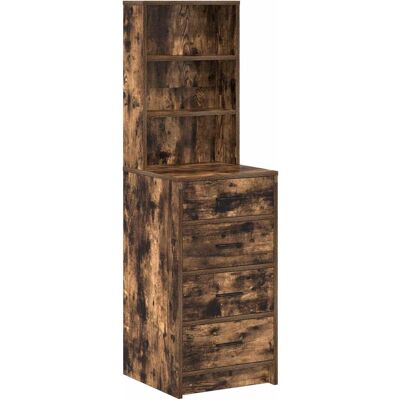 vidaXL Highboard - Geräucherte Eiche - Moderner Stauraum vidaXL Highboard - Geräucherte Eiche - Moderner Stauraum