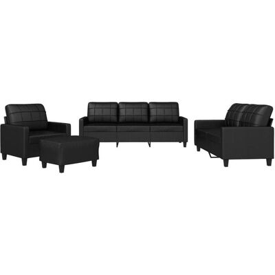 vidaXL Sofa + Bettsofa, Eliseo With cushions & footstool (Polstergruppe) vidaXL Sofa + Bettsofa, Eliseo With cushions & footstool (Polstergruppe)