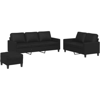 vidaXL Sofa + Bettsofa, Tanner With cushions & footstool (Polstergruppe) vidaXL Sofa + Bettsofa, Tanner With cushions & footstool (Polstergruppe)