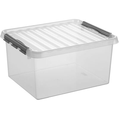 Sunware Aufbewahrungsbox - 36L Transparent - 50x40x25.5cm Sunware Aufbewahrungsbox - 36L Transparent - 50x40x25.5cm