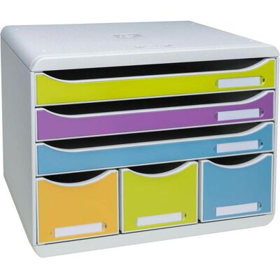 Exacompta Dokumentenablage, Schubladenbox STOREBOX, 6 Schubladen, Pop N'Co (A4) Exacompta Dokumentenablage, Schubladenbox STOREBOX, 6 Schubladen, Pop N'Co (A4)