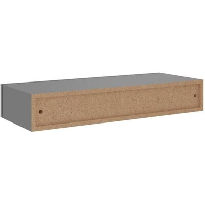 vidaXL Wandmontierte Schubladenschränke Grau 2 Stück - Wandmontierte Schubladenschränke vidaXL Wandmontierte Schubladenschränke Grau 2 Stück - Wandmontierte Schubladenschränke