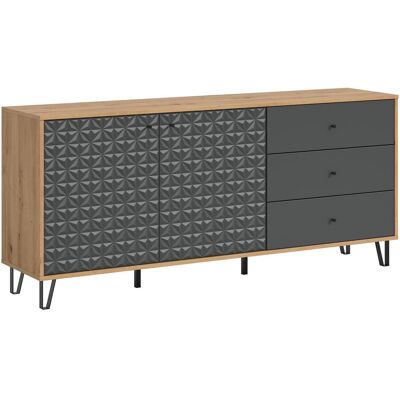 Xonox Home, Kommode + Sideboard, Prisma (169 x 40 x 76 cm) Xonox Home, Kommode + Sideboard, Prisma (169 x 40 x 76 cm)