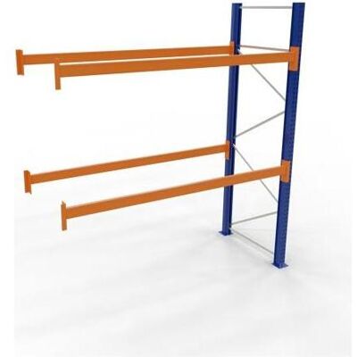Schulte, Zubehör Lagereinrichtung, Anbau-Schwerlastregal 46828-N orange, blau, silber 278,6 x 110,0 x 400,0 cm Schulte, Zubehör Lagereinrichtung, Anbau-Schwerlastregal 46828-N orange, blau, silber 278,6 x 110,0 x 400,0 cm