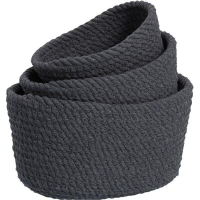 Zeller Aufbewahrungskorb-Set - Vielseitig, Hochwertiges Flechtmaterial Zeller Aufbewahrungskorb-Set - Vielseitig, Hochwertiges Flechtmaterial