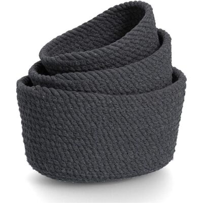 Zeller Aufbewahrungskorb-Set - Vielseitig, Hochwertiges Flechtmaterial Zeller Aufbewahrungskorb-Set - Vielseitig, Hochwertiges Flechtmaterial