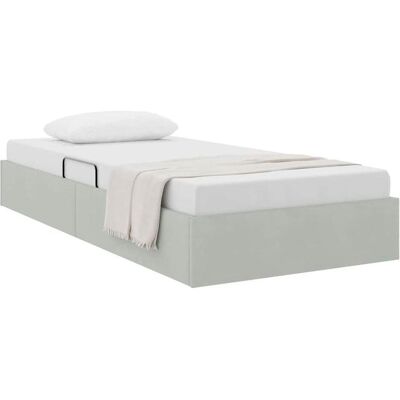 vidaXL Bett, Aufbewahrungsbett (100 x 203 cm) vidaXL Bett, Aufbewahrungsbett (100 x 203 cm)